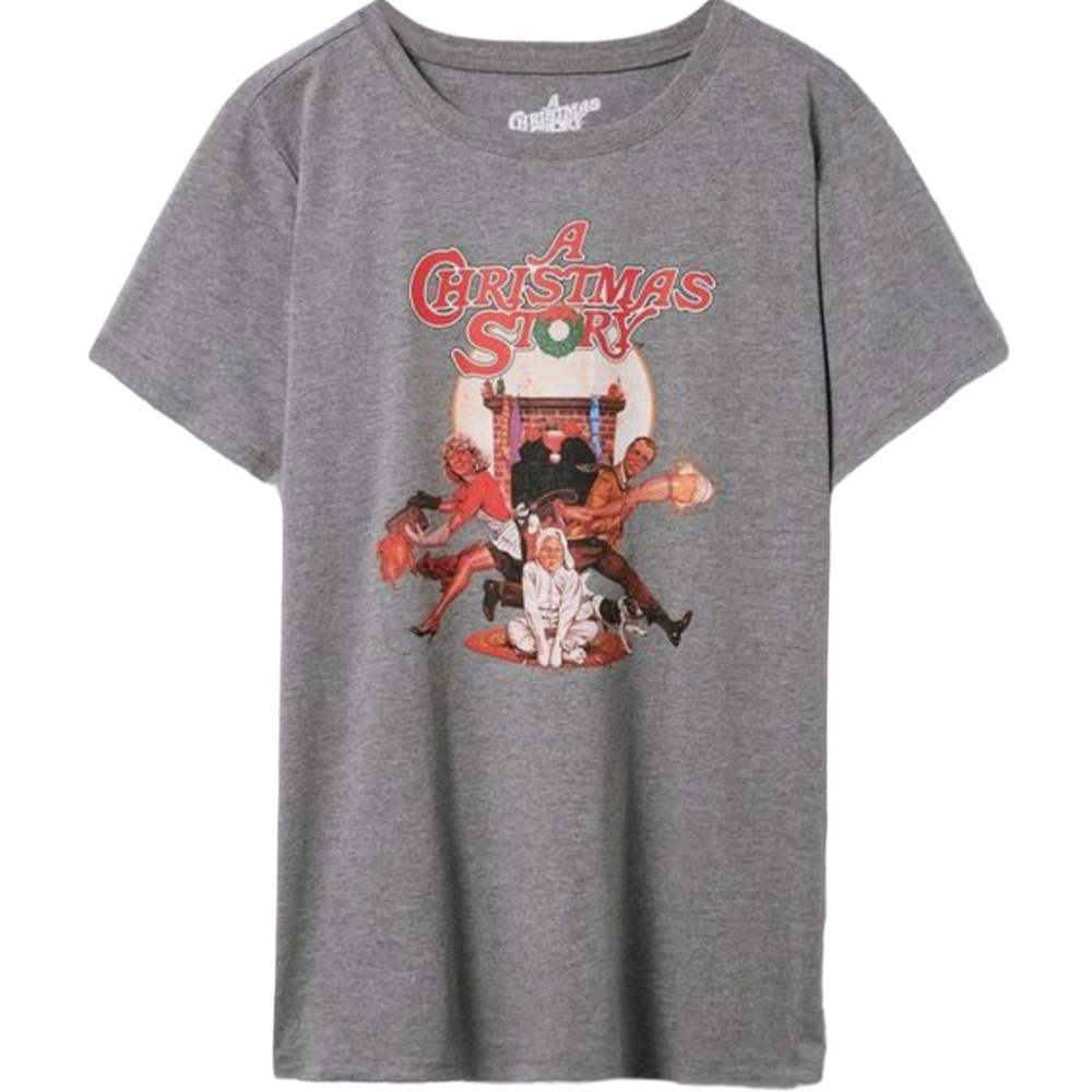 Size 0/L: Torrid A Christmas Story Classic Fit Cotton Crew Tee
